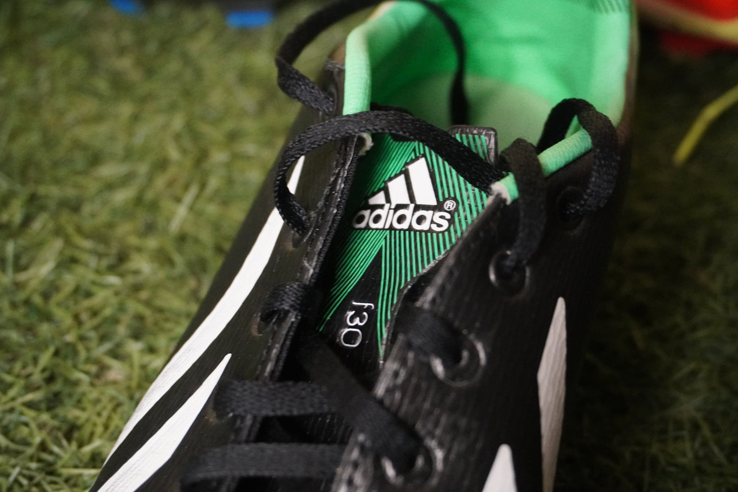 Adidas F50 Black and Green 2013