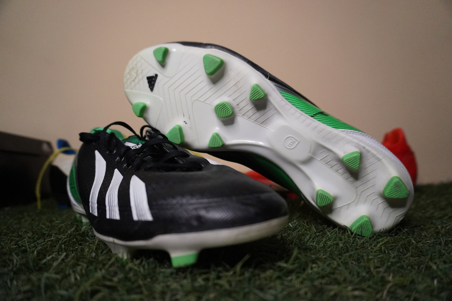 Adidas F50 Black and Green 2013