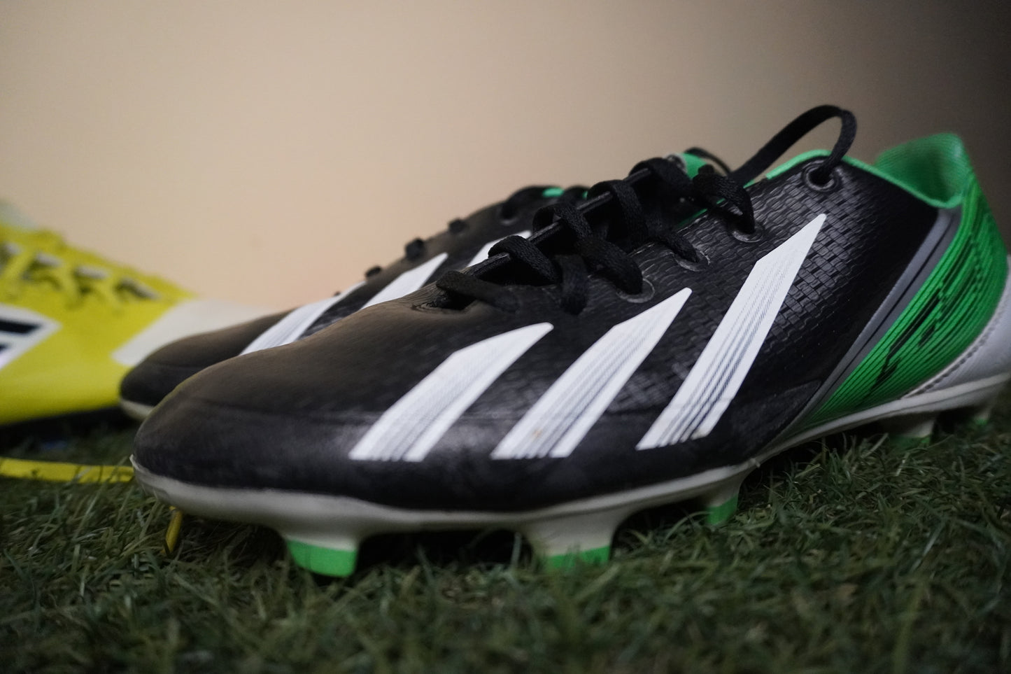 Adidas F50 Black and Green 2013